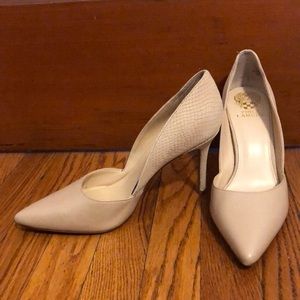 Vince Camuto Nude Heels